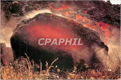 Cartes postales moderne An accretionary lava ball