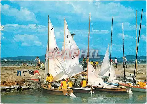 Cartes postales moderne Greeting from Lake Balaton Bateaux