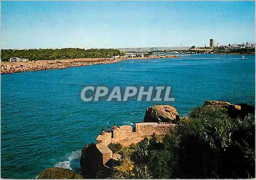 Cartes postales moderne Rabat Vue sur la plage