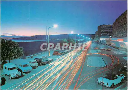 Cartes postales moderne Portugal Figueira da Foz Aspect nocturne