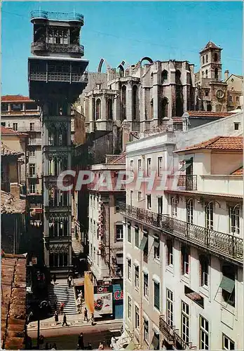 Cartes postales moderne Lisboa Elevador de Santa Justa