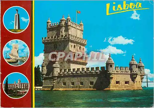 Cartes postales moderne Lisboa Tour de Belem