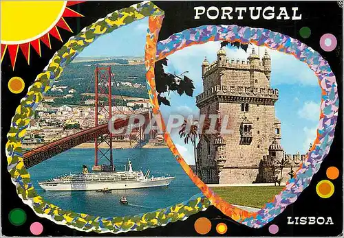 Cartes postales moderne Lisboa