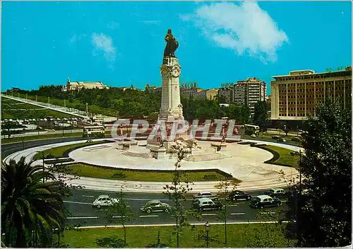 Cartes postales moderne Lisboa Place du Marquis de Pombal