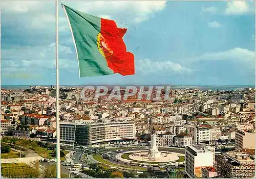 Cartes postales moderne Lisboa Praca Marques de Pombal