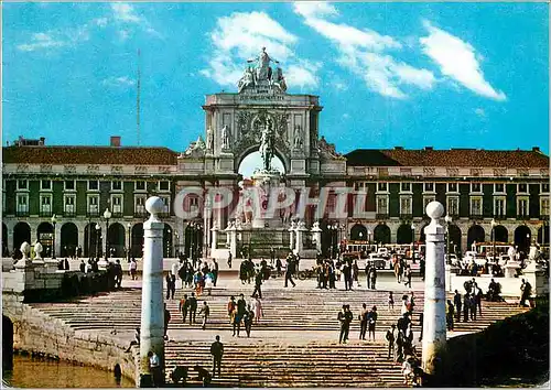 Cartes postales moderne Lisboa Place du Commerce