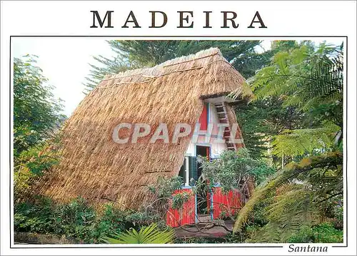 Cartes postales moderne Santana madeira