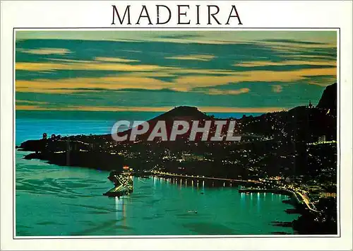 Cartes postales moderne Funchal madeira vue occidentale