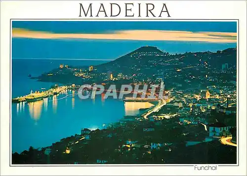 Cartes postales moderne Funchal madeira vue occidentale