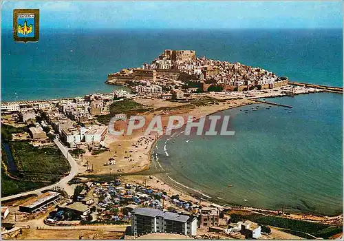 Cartes postales moderne N 26 peniscola(castellon) vue general