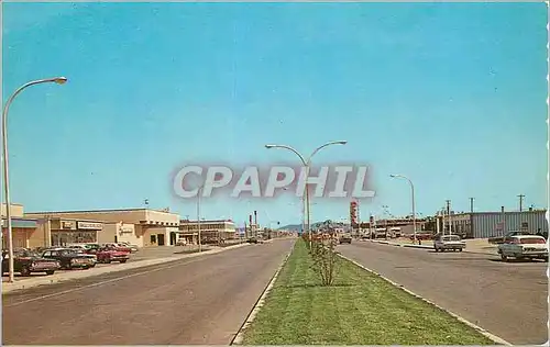 Cartes postales moderne Canada Quebec Le boulevar Laure a l'entree de la ville des Sept-Iles