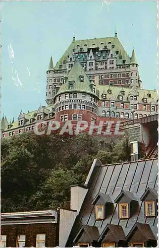 Cartes postales moderne Canada Quebec Chateau Frontenac et le Funiculaire