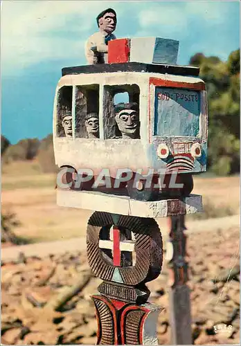 Cartes postales moderne Madagascar Art Mahafaly En voyage