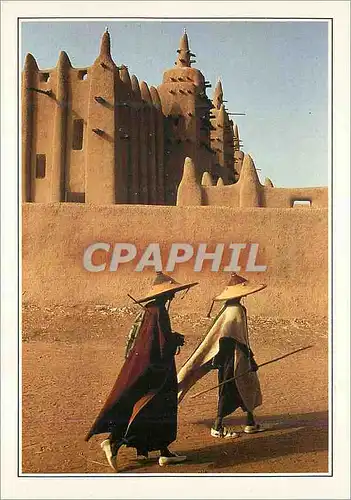 Cartes postales moderne Mali Djenne La mosquee d argile