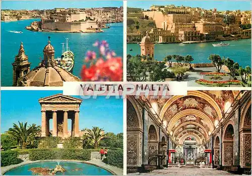 Cartes postales moderne Valletta Malta