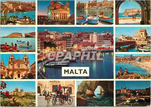 Cartes postales moderne Malta