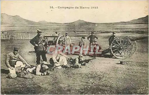 Cartes postales Campagne du Maroc 1925 Militaria