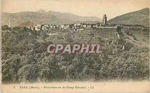 Cartes postales Taza Maroc Panorama vu du Camp Girardot