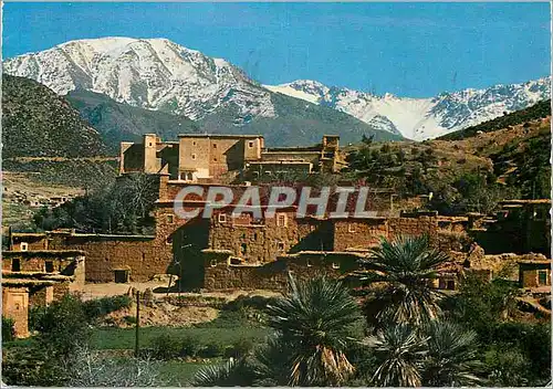 Cartes postales moderne Le Marc Pittoresque La Casbah d Asni et l Oukaimeden