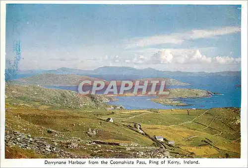Cartes postales moderne Derrynane Harbour from the Coomahista Pass Ring of Kerry Ireland