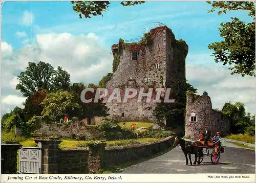 Cartes postales moderne Jaunting Car at Ross Castle Killarney Co Kerry Ireland