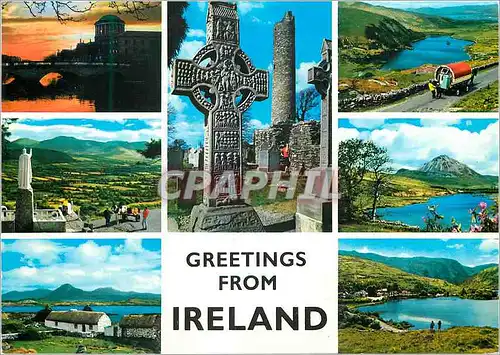 Cartes postales moderne Greetings from Ireland