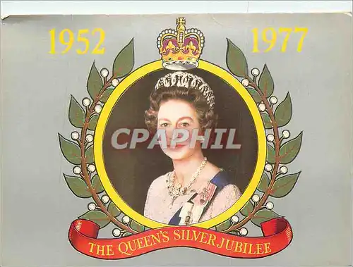 Cartes postales moderne Silver Jubilee of HM Queen Elizabeth II