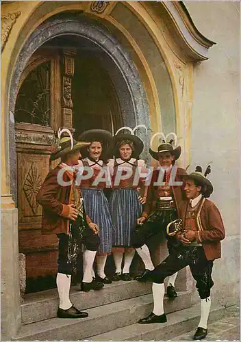 Cartes postales moderne Wipptaler Trachtengruppe aus Matrei am Brenner Tirol Folklore