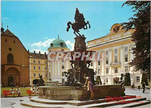 Cartes postales moderne Hofburg Mit Leopoldsbrunnen Innsbruck Tirol Austria