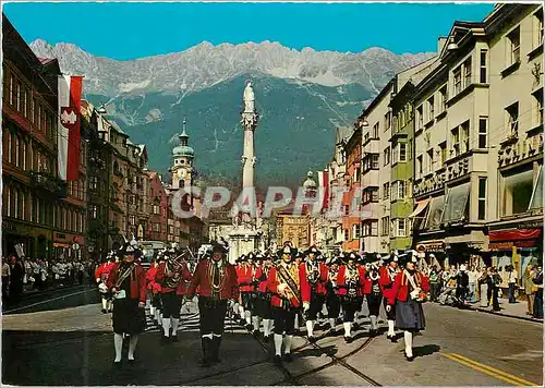 Cartes postales moderne Olympiastadt Innsbruck Tirol Gegen Nordkette