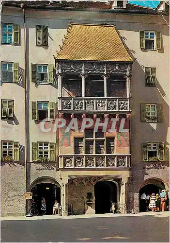 Cartes postales moderne Olympiastadt Innsbruck Tirol Goldenes Dachl