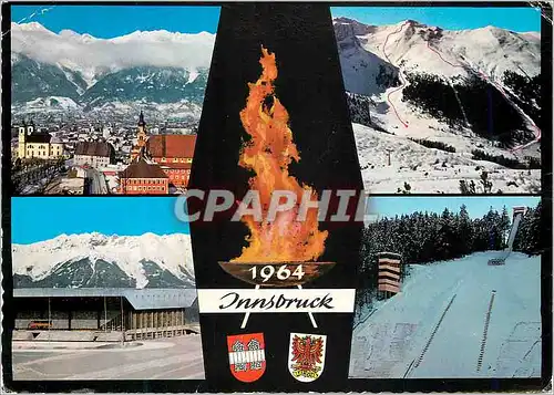 Cartes postales moderne Innsbruck 1964 Tirol Austragungsort Der IX Olymischen Winterspieie Jeux Olympiques