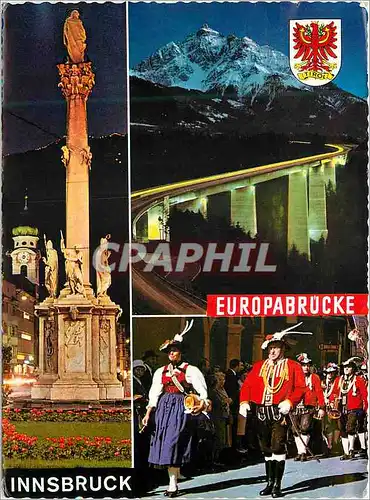 Cartes postales moderne Alpenstadt Innsbruck Tirol