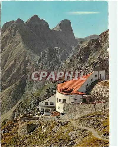 Cartes postales moderne Innsbruck Nordkettenbahn Hafelekar Bergstation (2260m) Gegen Brandjoch Tirol