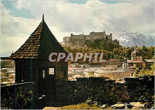 Cartes postales moderne Salzburg die Mozartstadt Vom Kapuzinerberg