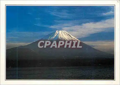 Cartes postales moderne Un Cone parfait de 3776m au sommet Neigeux le celebe Volan du Fuji Yama