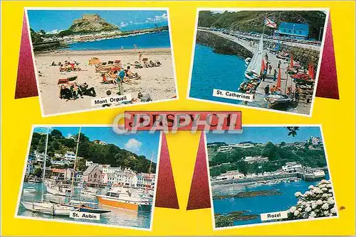 Cartes postales moderne Jersey la plus grande des Iles Anglo Normandes et la plus au Sud