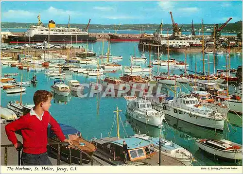 Cartes postales moderne The Harbour St Helier Jersey CI