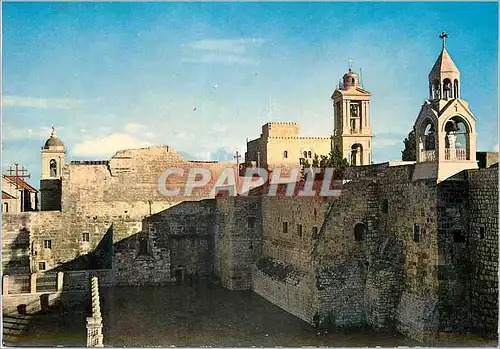 Cartes postales moderne Nativity Church Exterior View Bethlehem Jordan