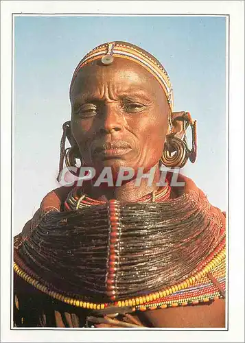 Cartes postales moderne Femme Samburu Kenya