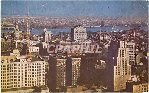 Cartes postales moderne View Toward Benjamin Franklin Hotel and Delaware River Philadelphia