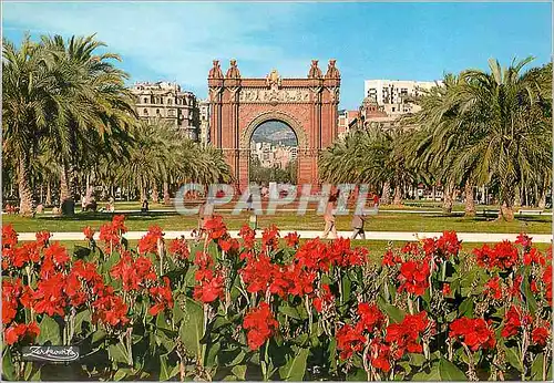 Cartes postales moderne Barcelona Arc de Triomphe