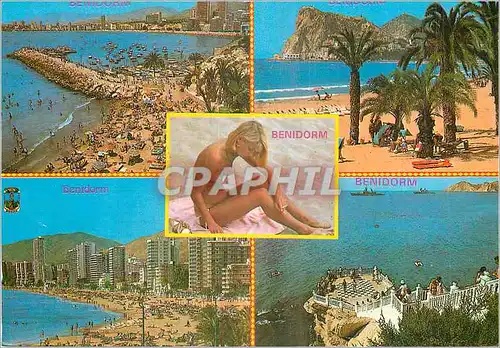 Cartes postales moderne Benidorm (Espana)