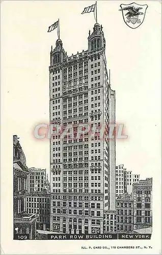 Cartes postales Park Row Building New York