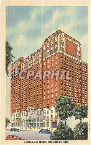 Cartes postales Chicago's Hotel Knickerbocker