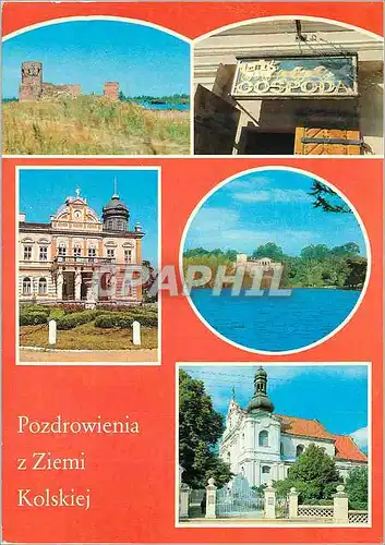 Cartes postales moderne Pozdrowienia z ziemi kolskiej