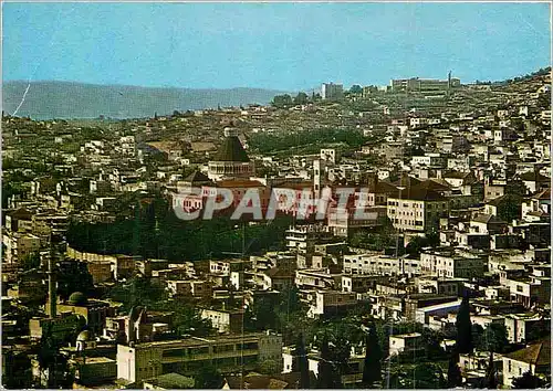 Cartes postales moderne Nazareth une des villes saintes de la chretiente situee dans la basse galillee a 400 m au dessus