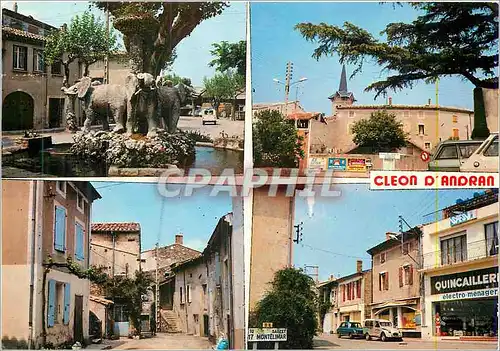 Cartes postales moderne Cleon d'Andran (Drome) Elephant