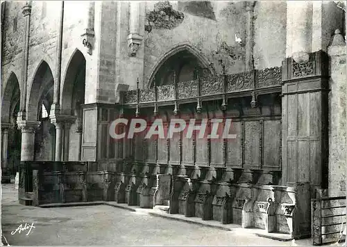 Cartes postales moderne Champeaux (S et M) Interieur de l'Ancienne Collegiale et Saint-Martin