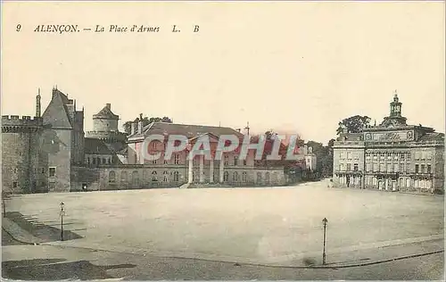 Cartes postales Alencon La Place d Armes